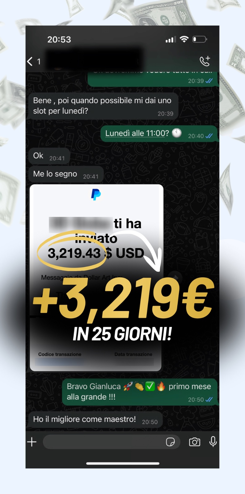 Risultato di uno studente